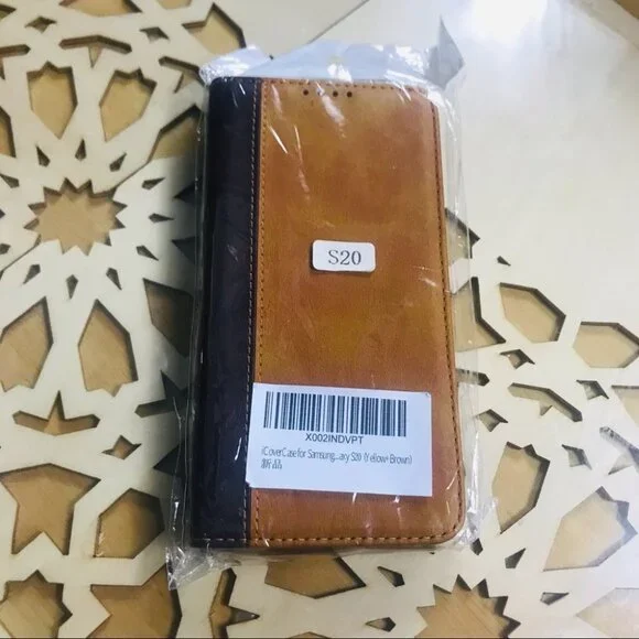 Samsung Galaxy s20 Leather Card Holder Wallet case phone cover - Picture 9 of 10